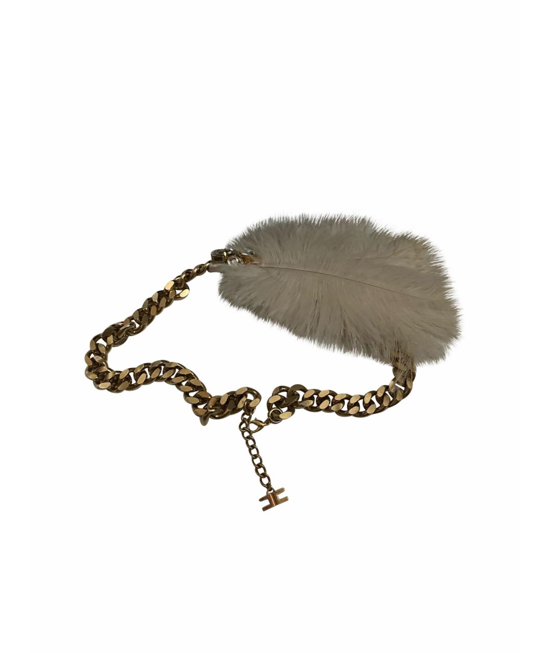 ELISABETTA FRANCHI Золотое металлическое колье, фото 1