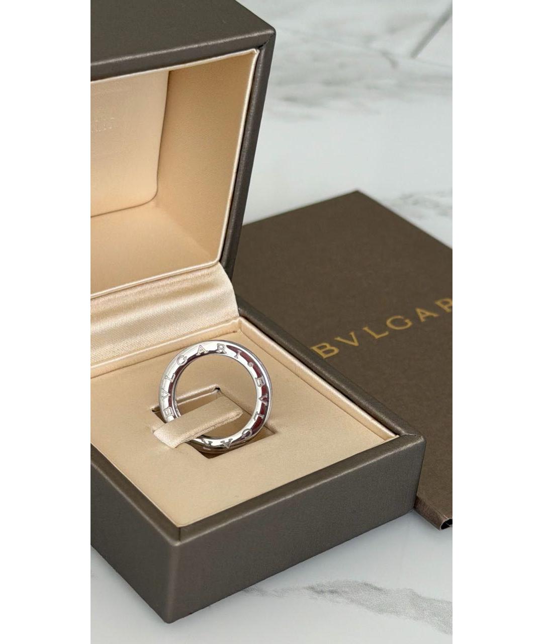 BVLGARI Серебряное кольцо из белого золота, фото 2