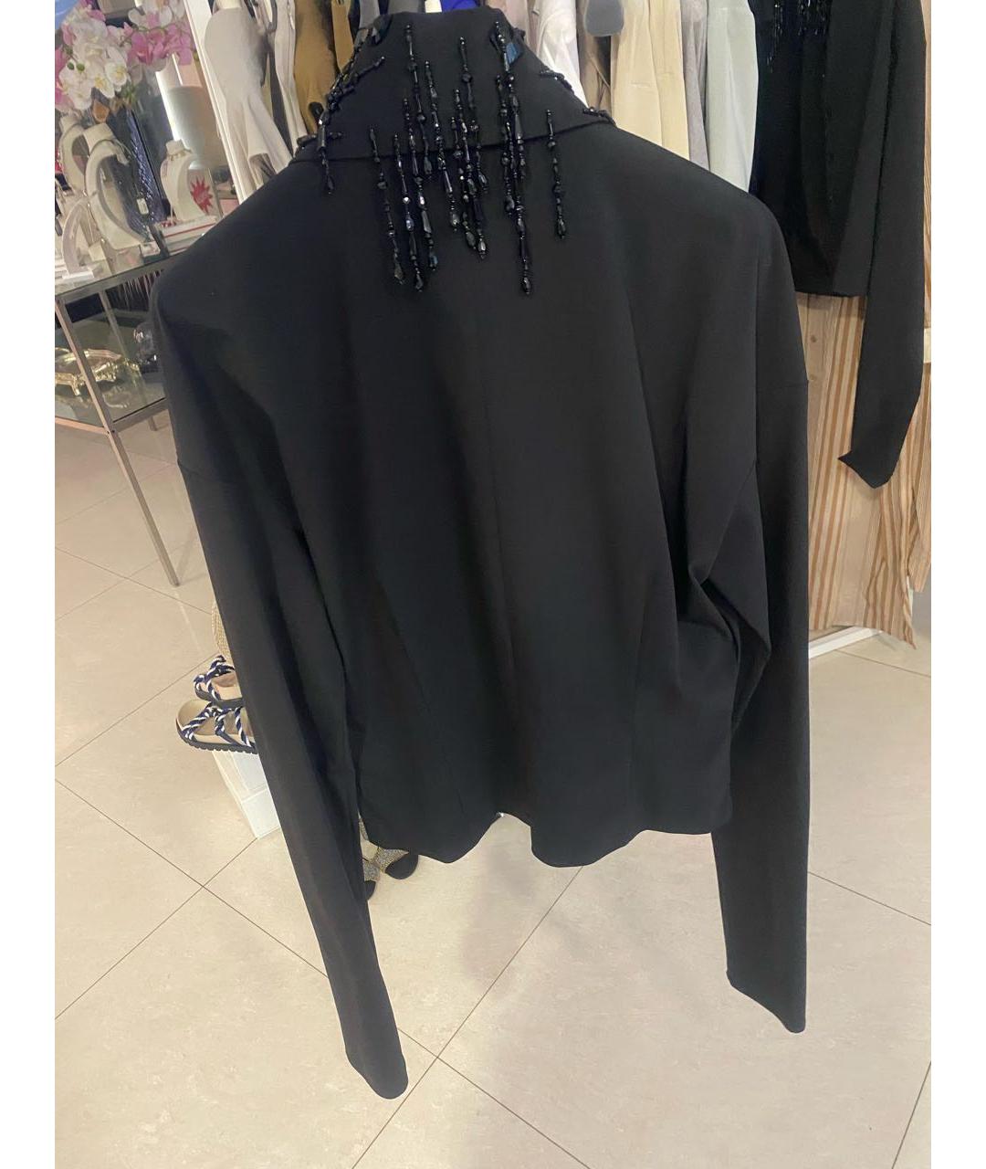 ALBERTA FERRETTI Черная блузы, фото 4