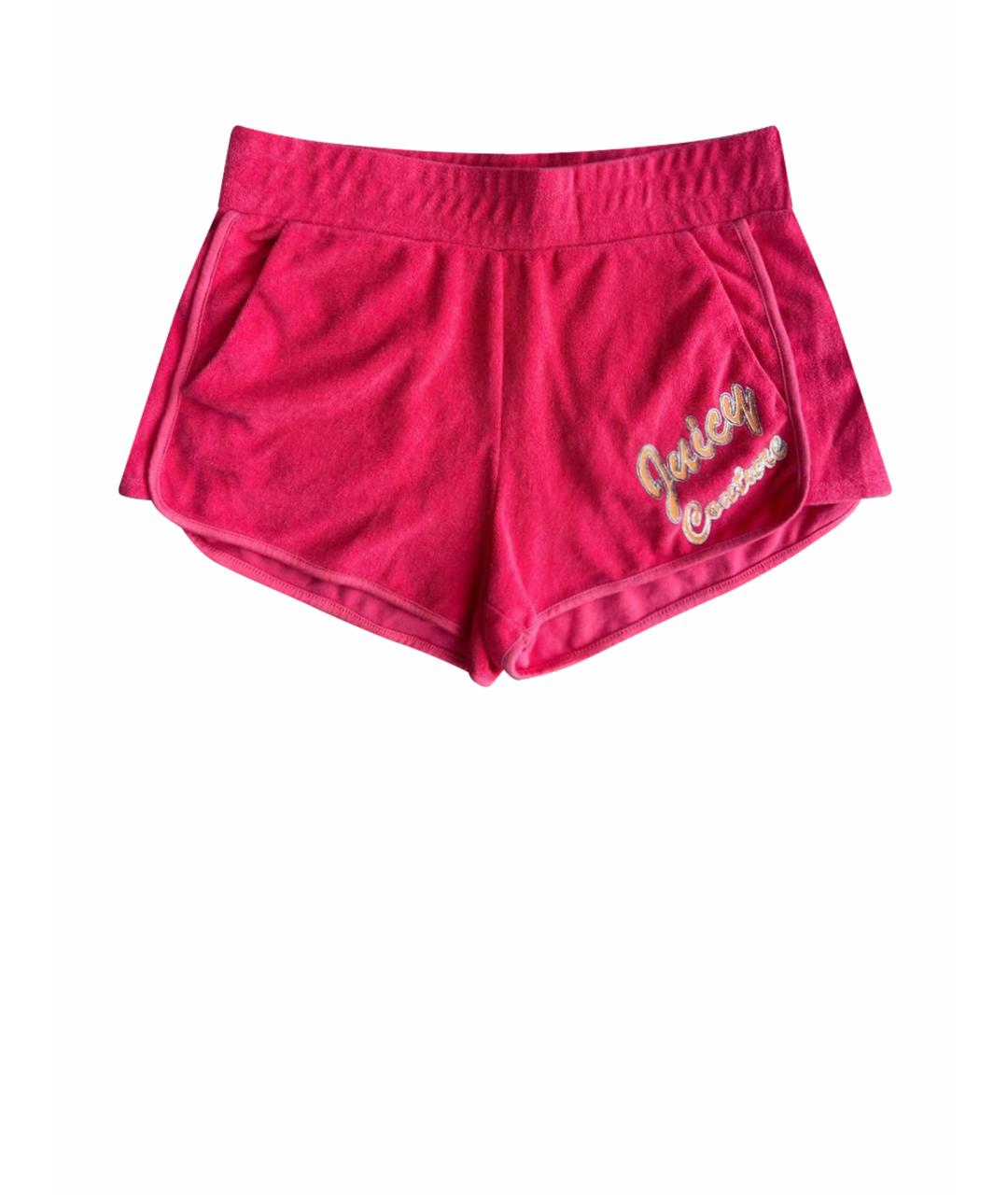 JUICY COUTURE Оранжевое хлопковые шорты, фото 1