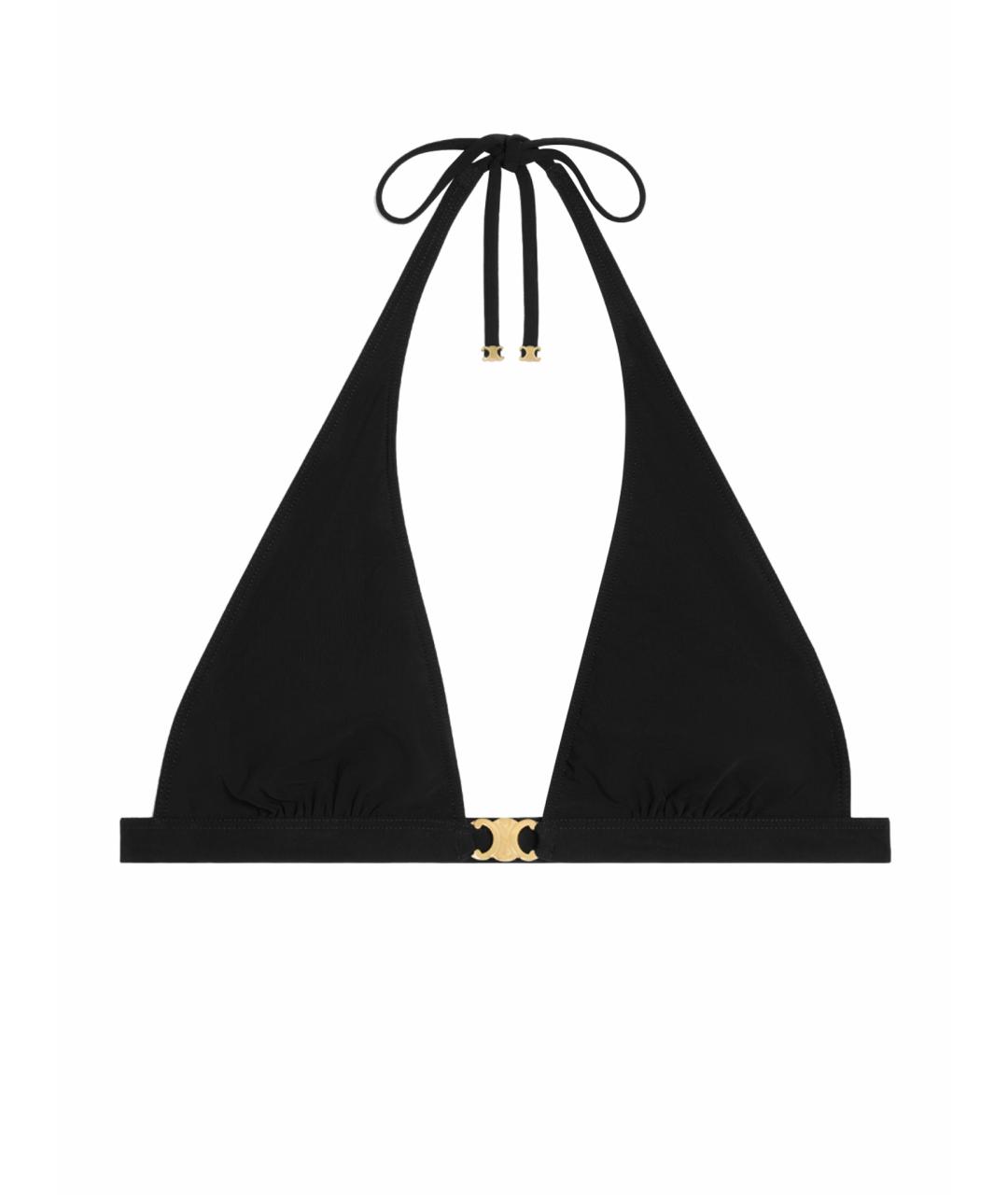 CELINE Черный полиамидовый купальник, фото 1