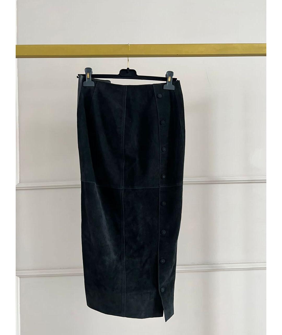 TOM FORD Черная юбка миди, фото 2