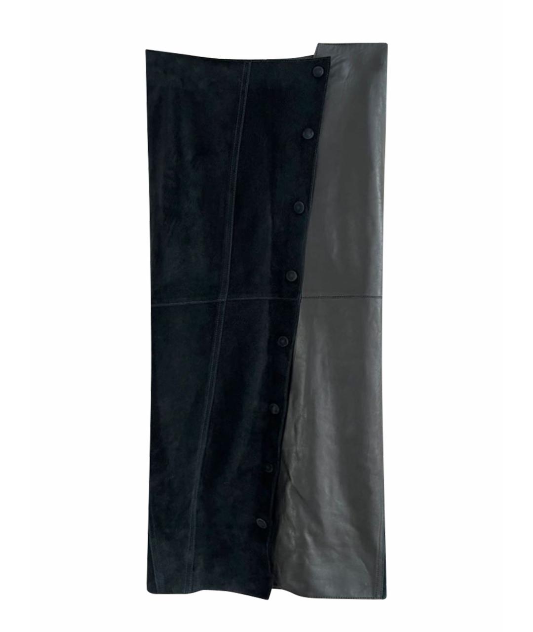 TOM FORD Черная юбка миди, фото 1