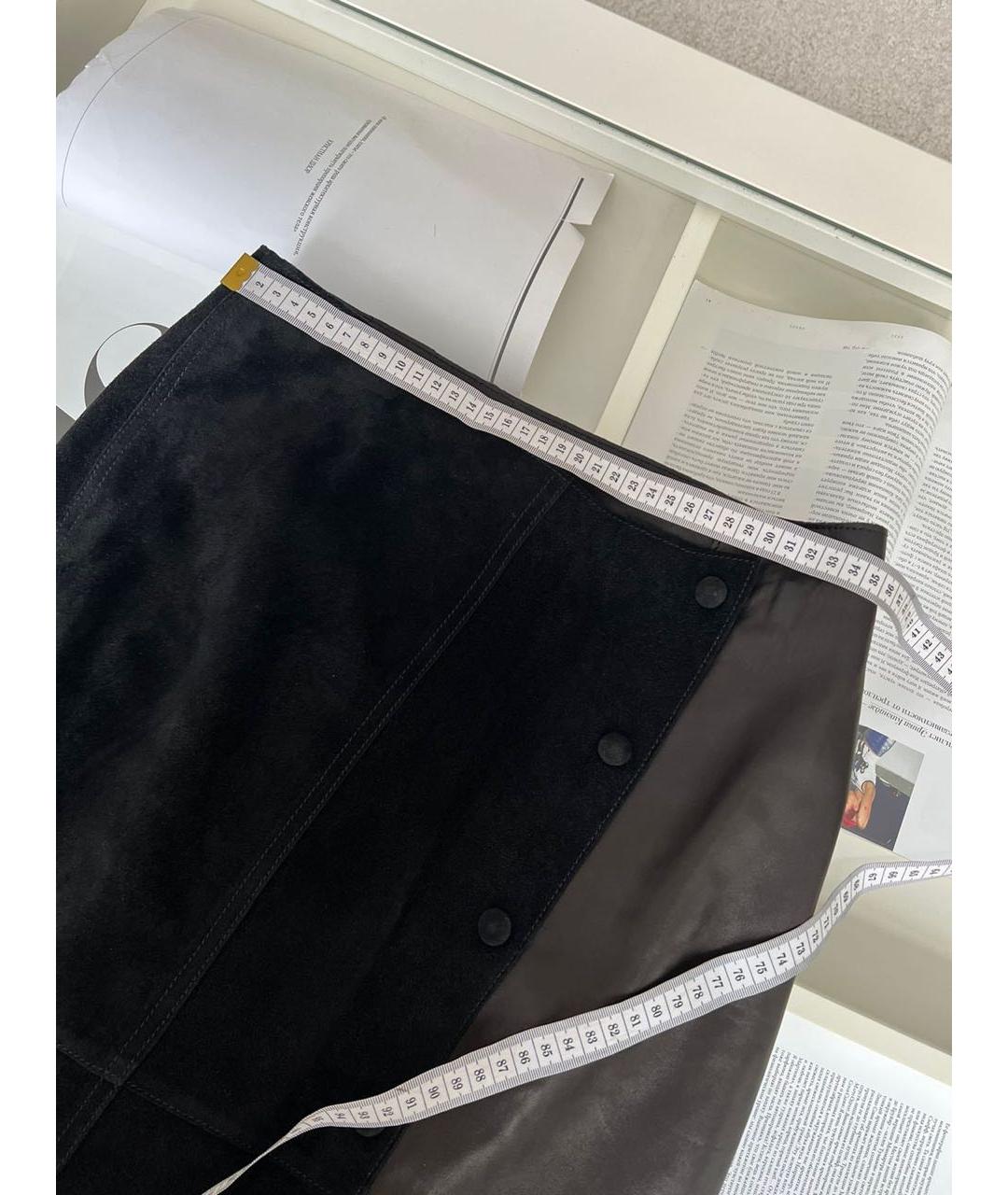 TOM FORD Черная юбка миди, фото 4