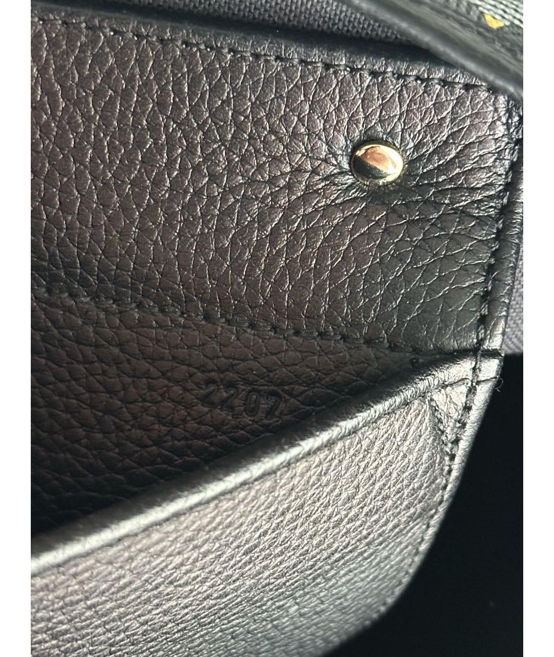 GOYARD Черная кожаная сумка тоут, фото 7