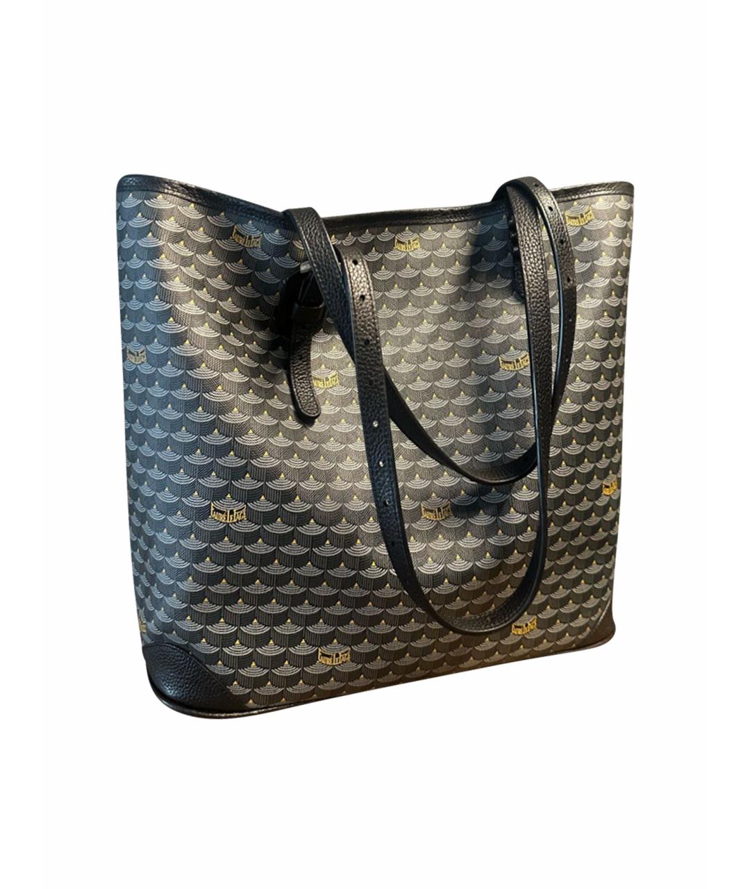 GOYARD Черная кожаная сумка тоут, фото 1