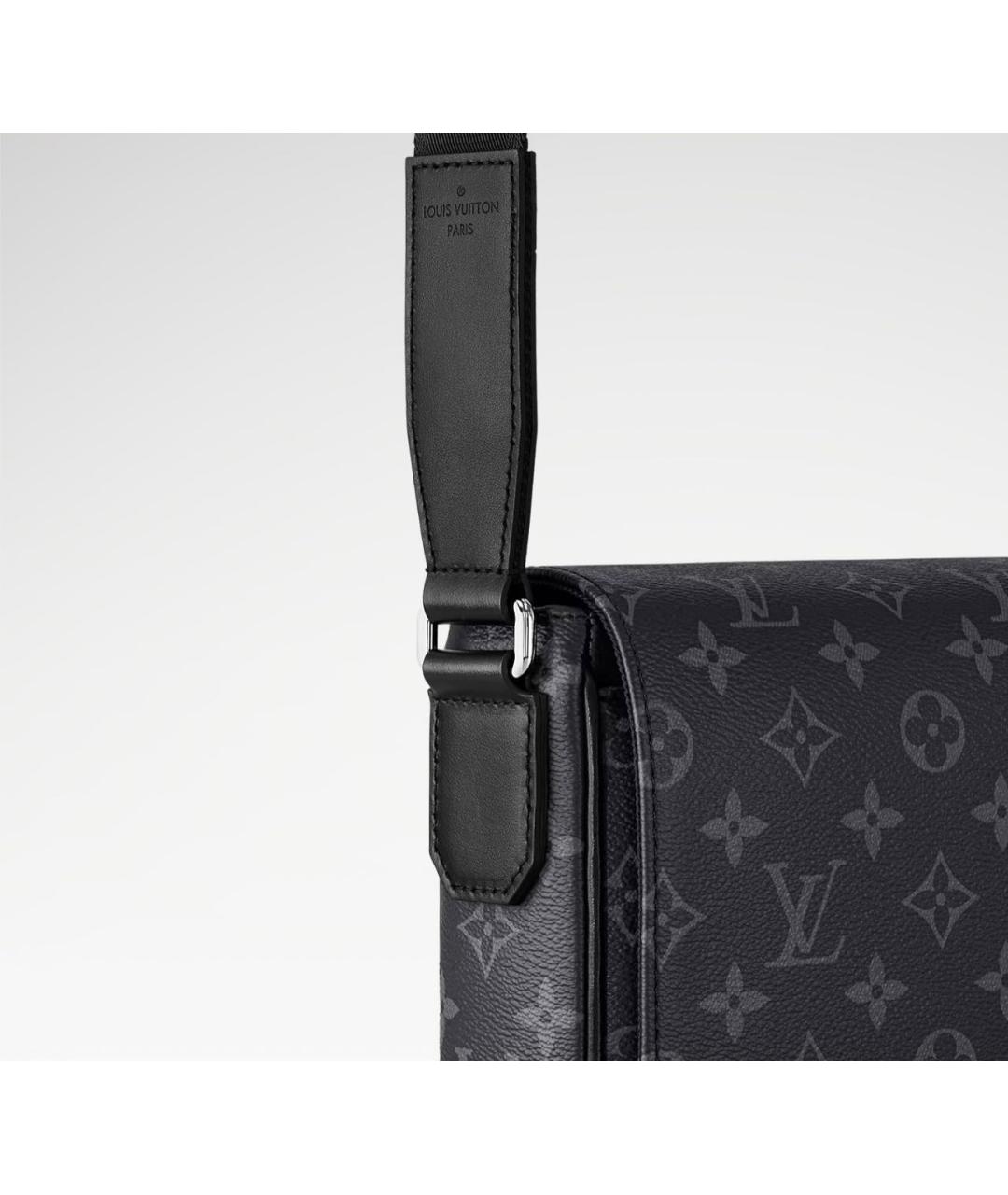 LOUIS VUITTON Черная сумка на плечо, фото 5