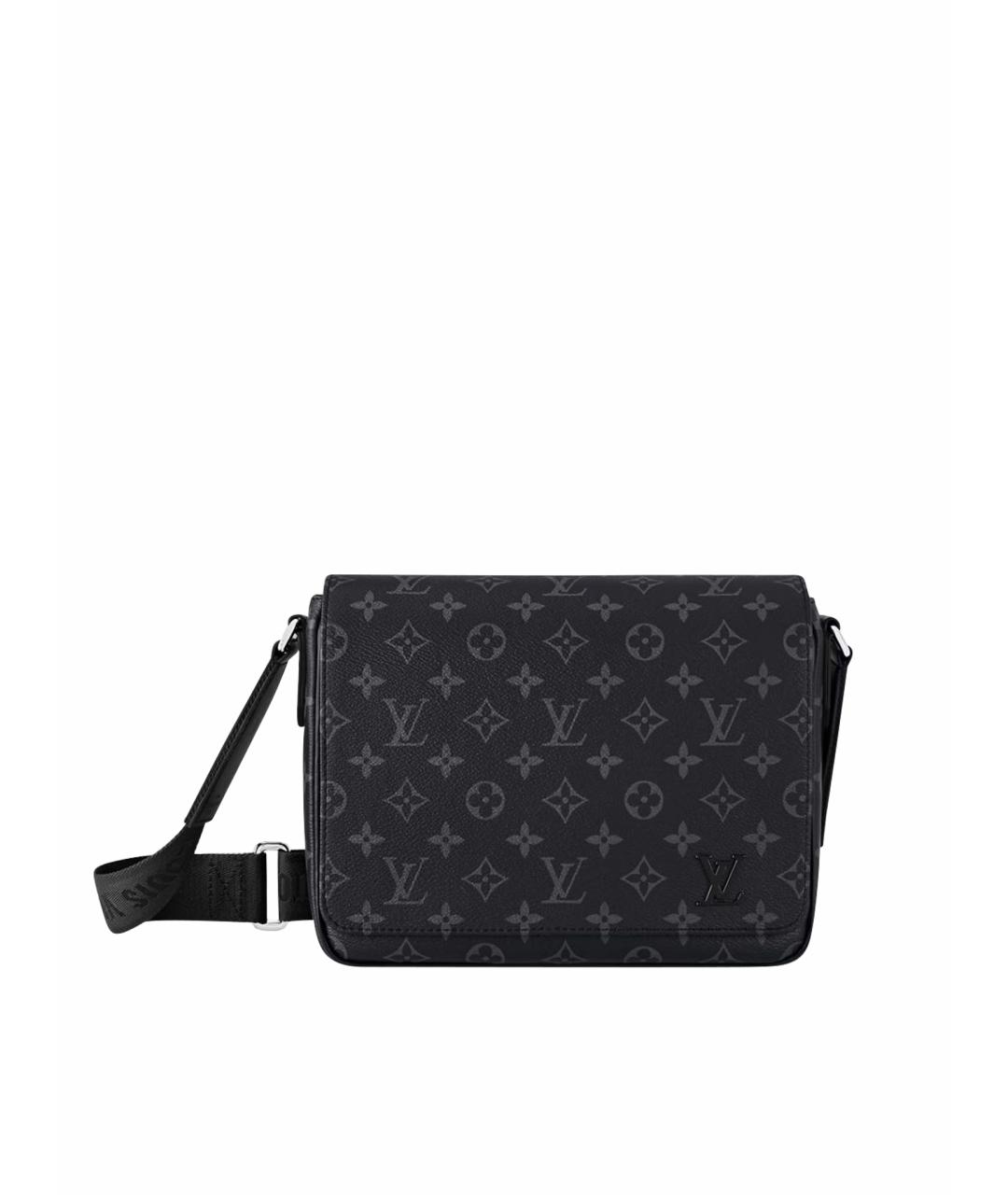 LOUIS VUITTON Черная сумка на плечо, фото 1