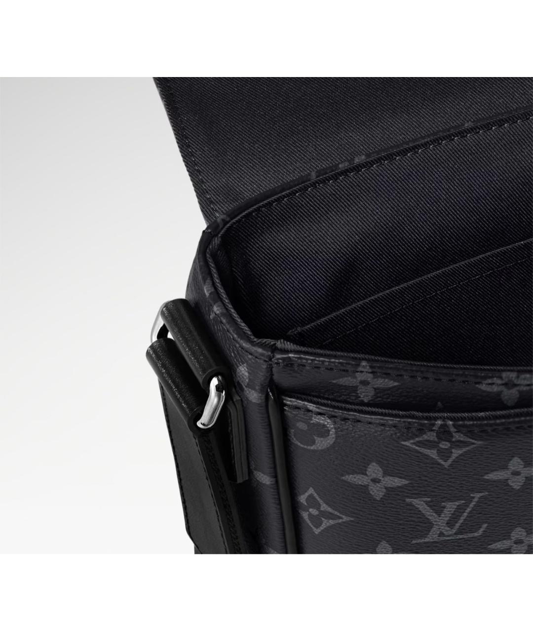 LOUIS VUITTON Черная сумка на плечо, фото 6