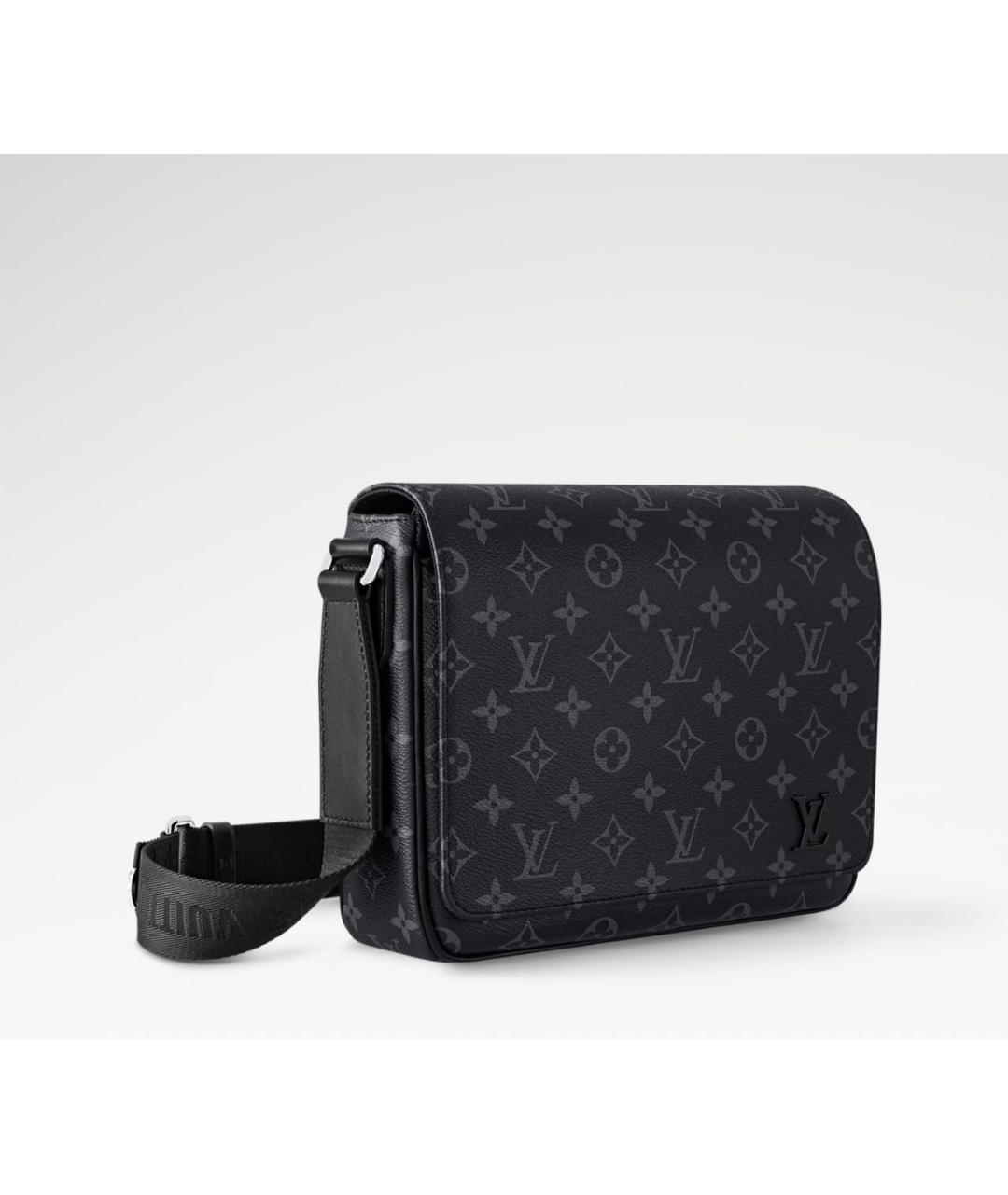 LOUIS VUITTON Черная сумка на плечо, фото 2