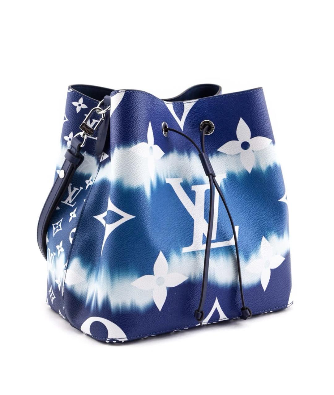 LOUIS VUITTON Синяя сумка через плечо, фото 8