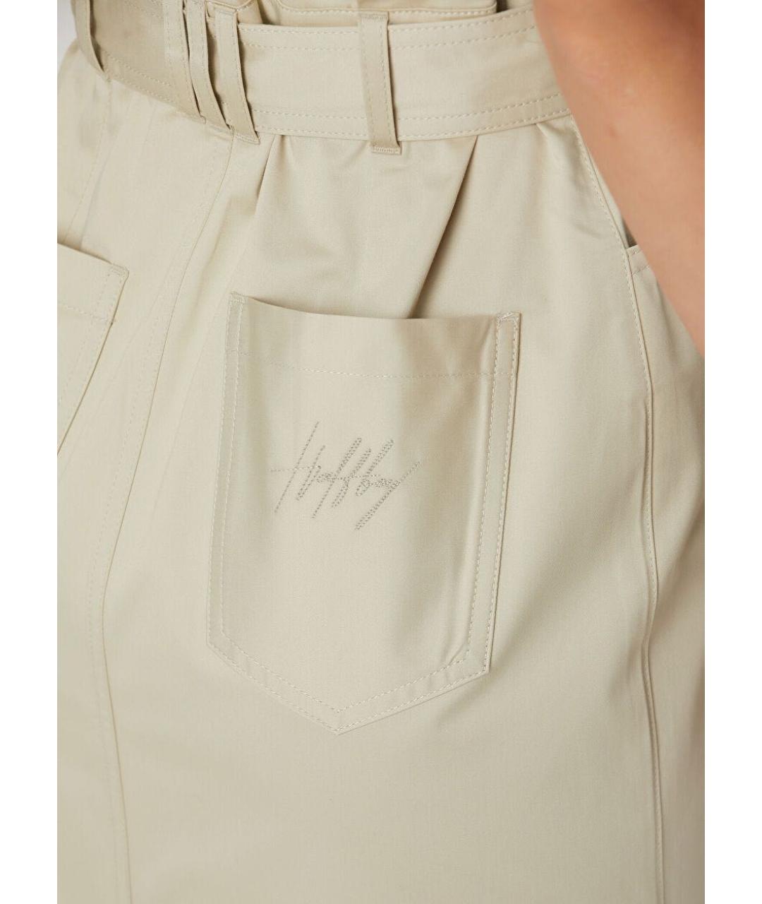 HALFBOY Бежевое повседневное платье, фото 4