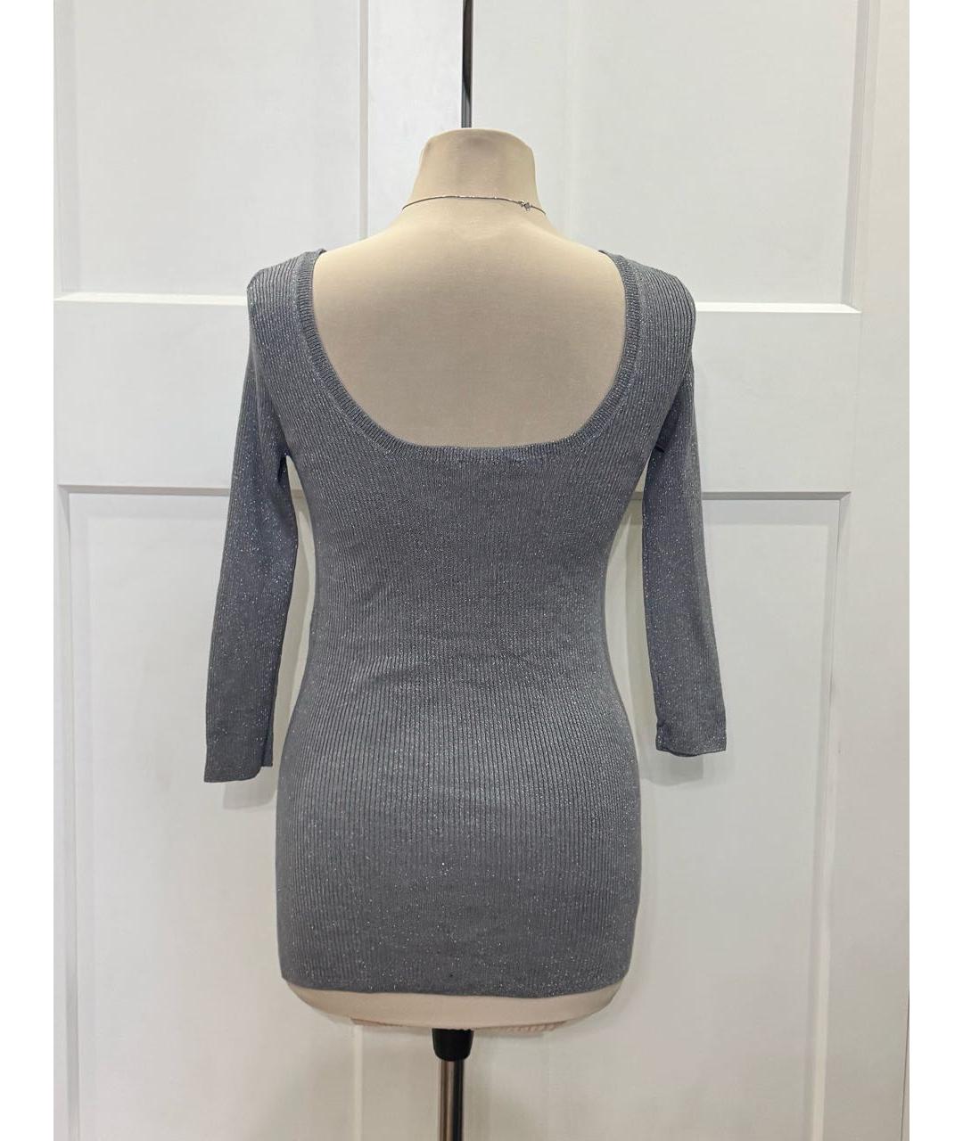 PRADA Серый шерстяной джемпер / свитер, фото 3