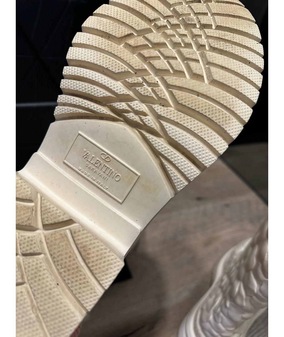 VALENTINO Белые резиновые сапоги, фото 5