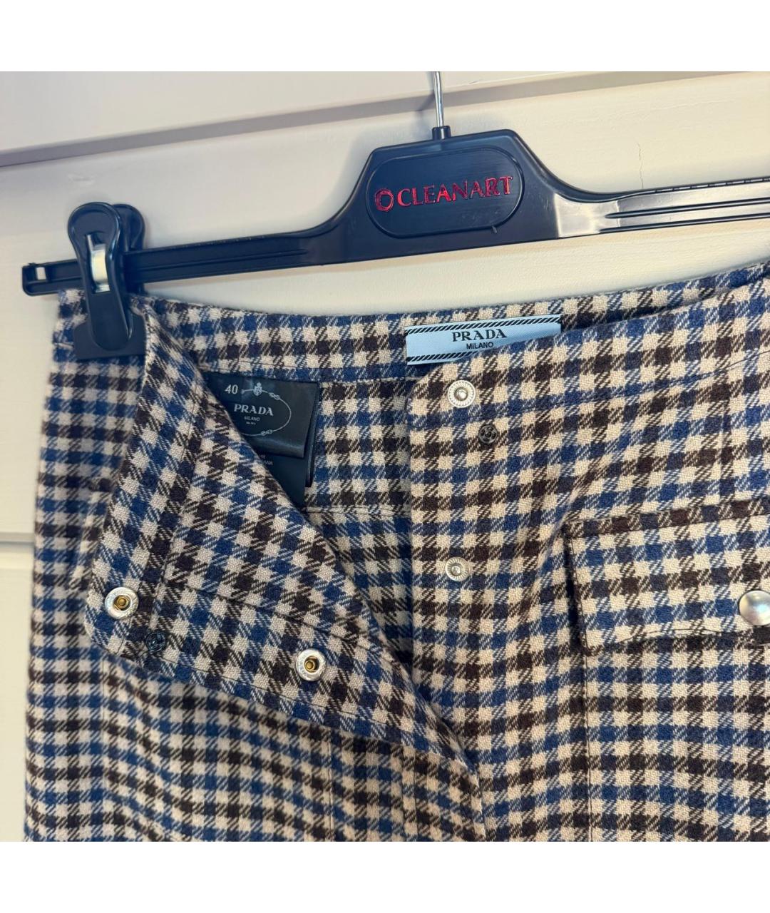 PRADA Шерстяная юбка мини, фото 3