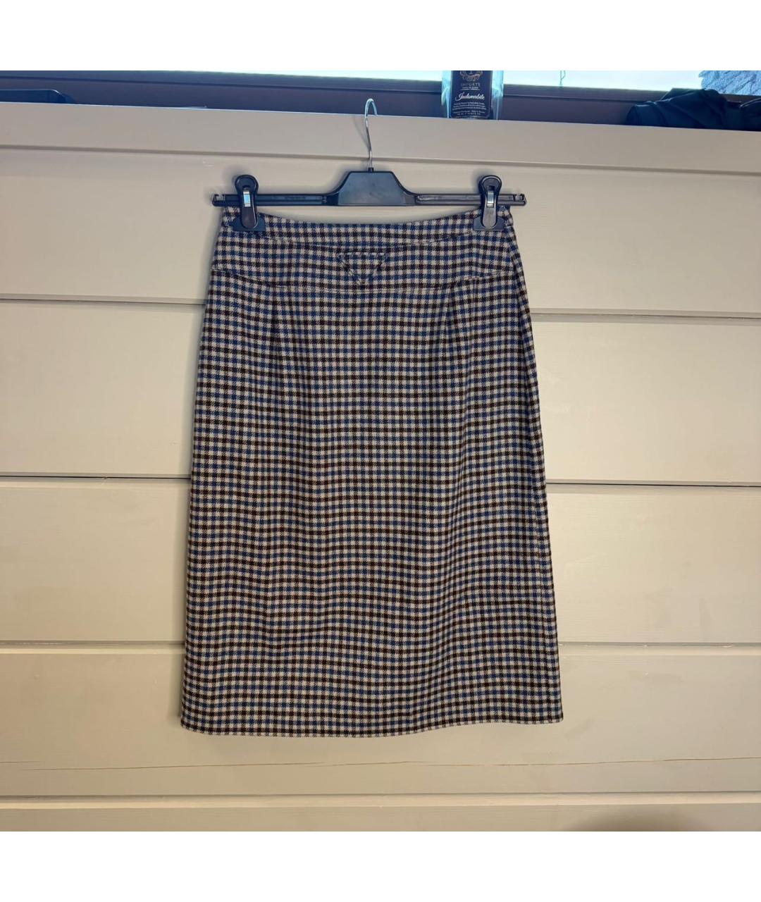 PRADA Шерстяная юбка мини, фото 2