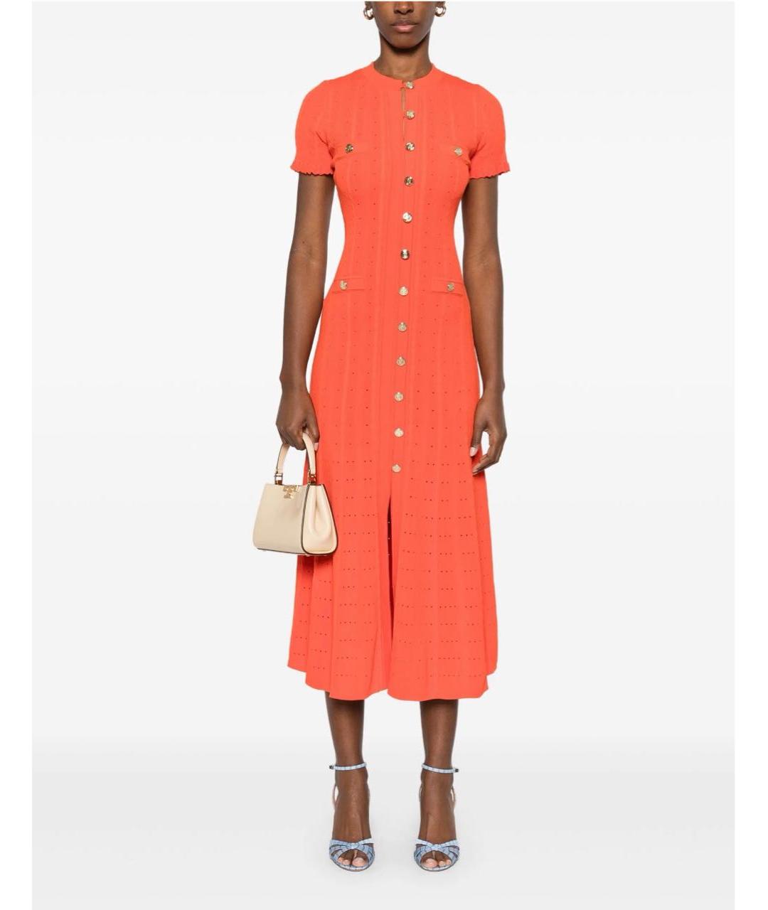 SANDRO Красное повседневное платье, фото 2