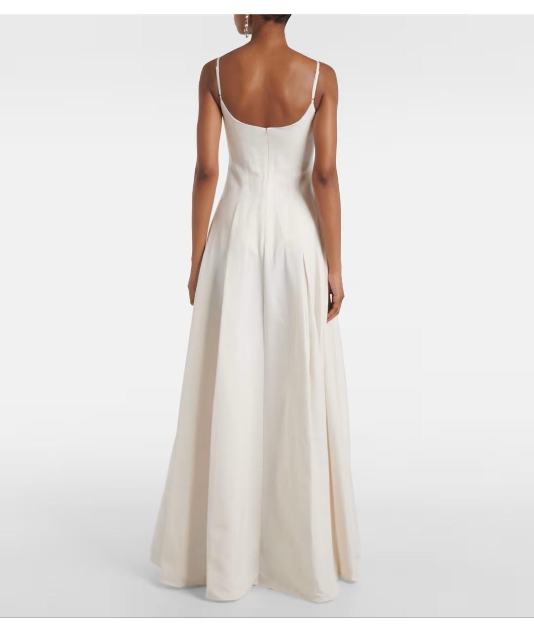 STAUD Белое хлопковое свадебное платье, фото 3