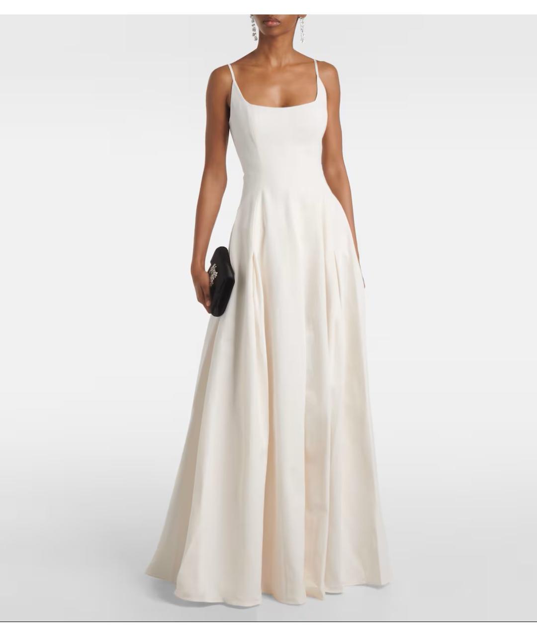 STAUD Белое хлопковое свадебное платье, фото 2