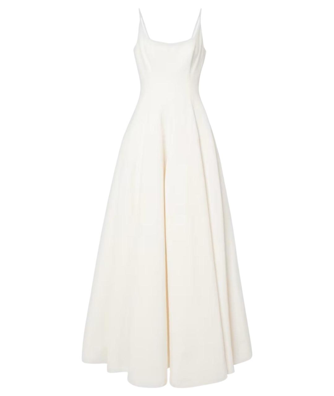 STAUD Белое хлопковое свадебное платье, фото 1