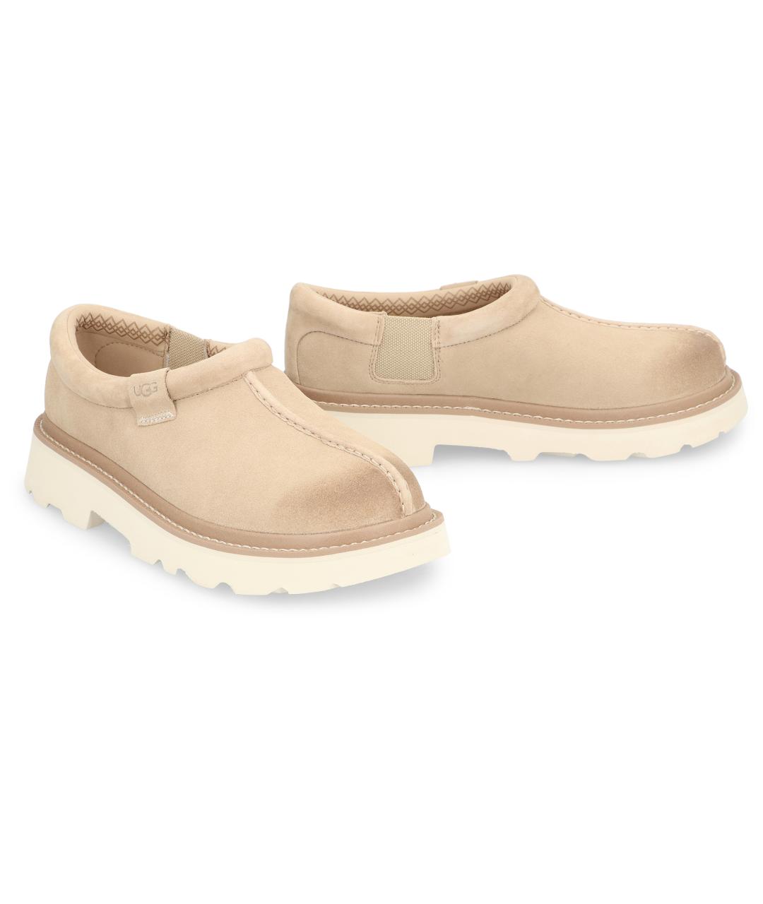 UGG AUSTRALIA Бежевые низкие ботинки, фото 2