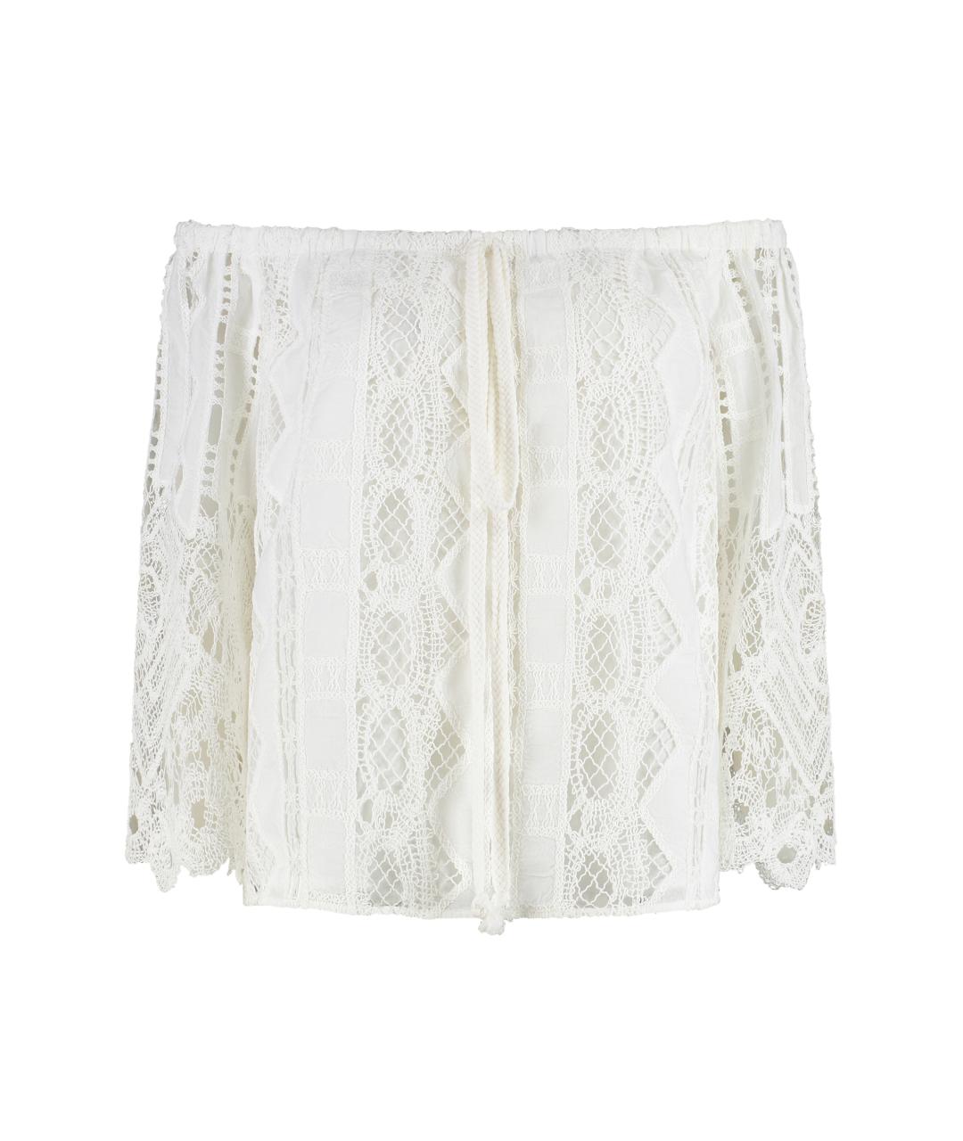 PINKO Белая хлопковая блузы, фото 1