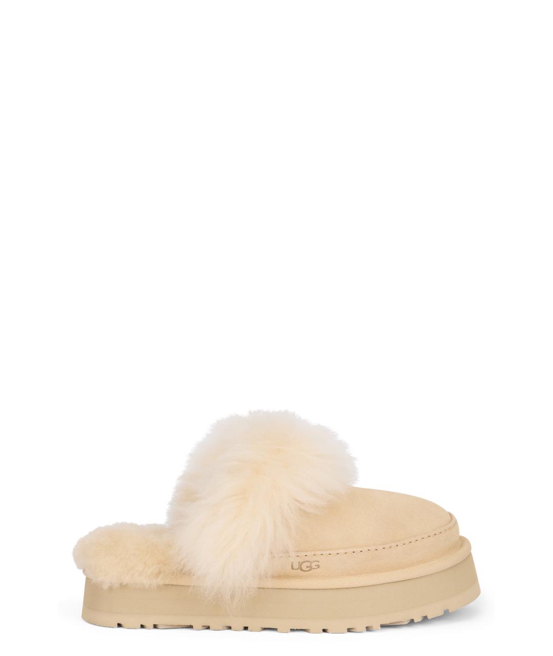 UGG AUSTRALIA Бежевые замшевые ботинки, фото 1