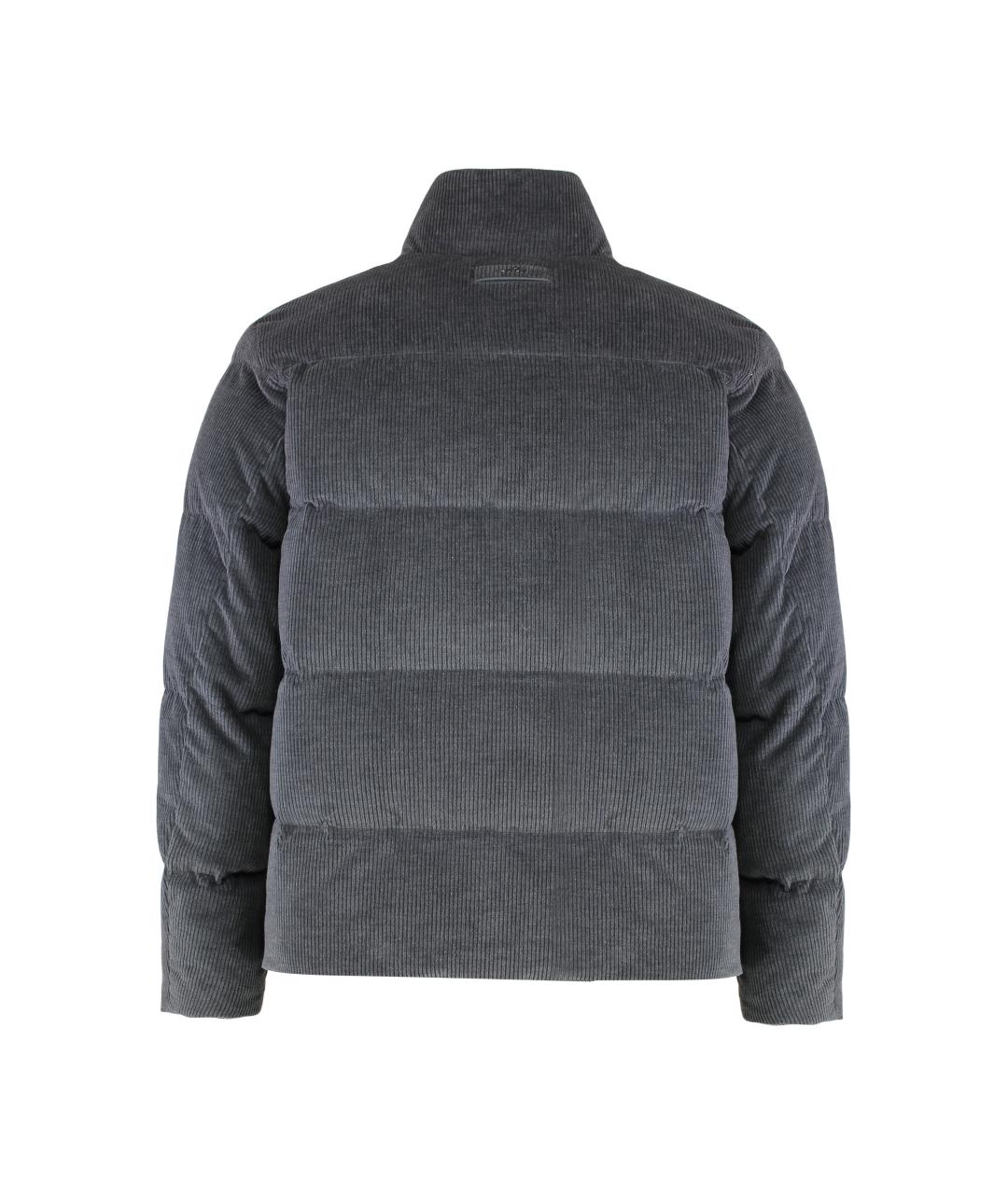 PAUL & SHARK Серый хлопковый пуховик, фото 2