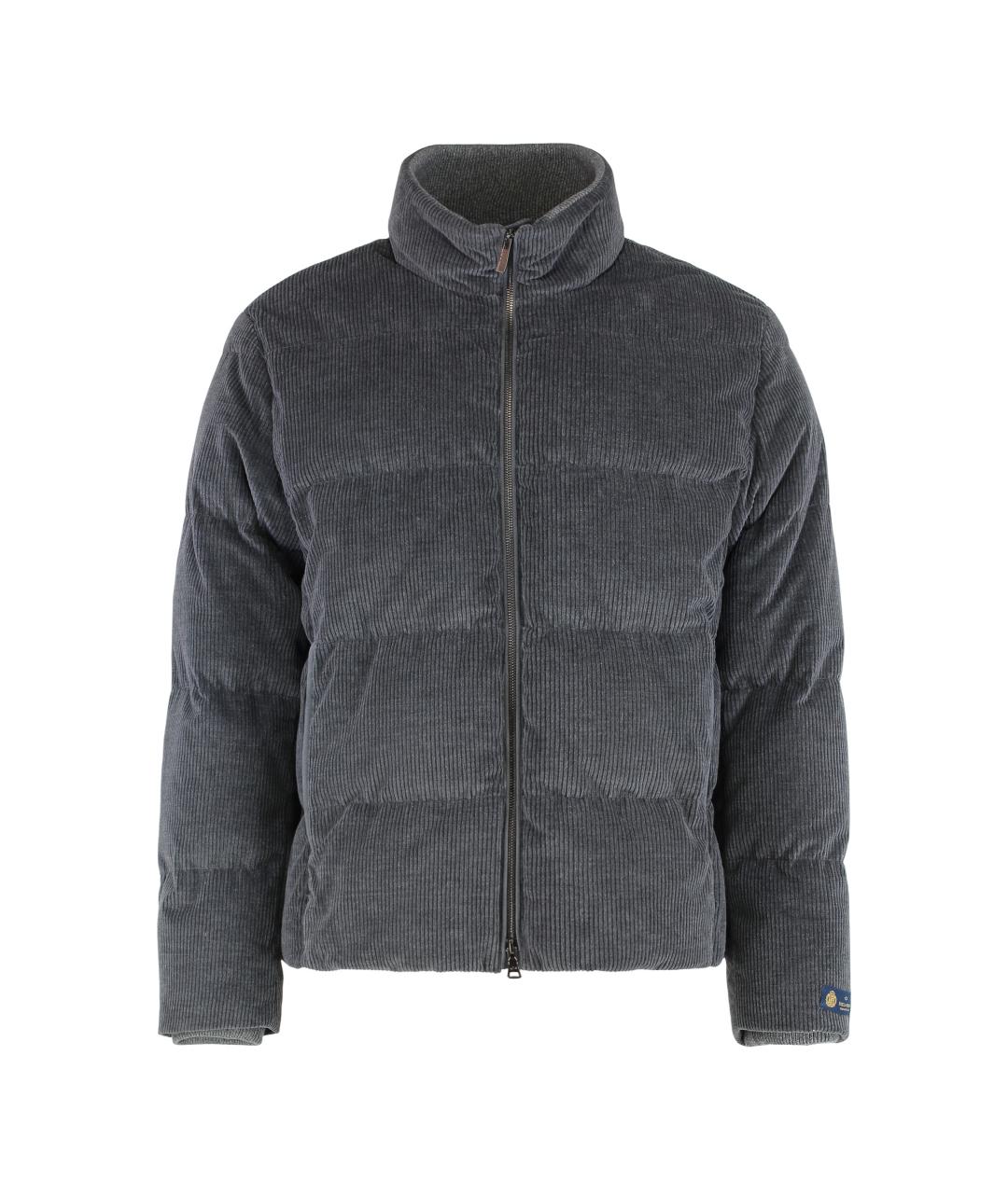 PAUL & SHARK Серый хлопковый пуховик, фото 1