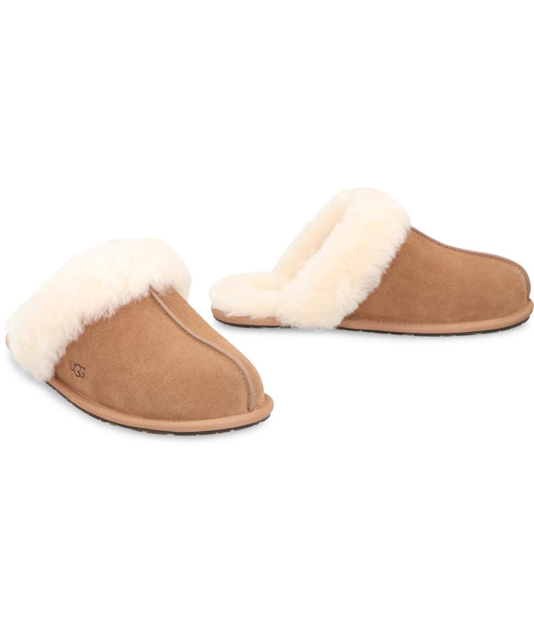 UGG AUSTRALIA Коричневые замшевые мюли, фото 3