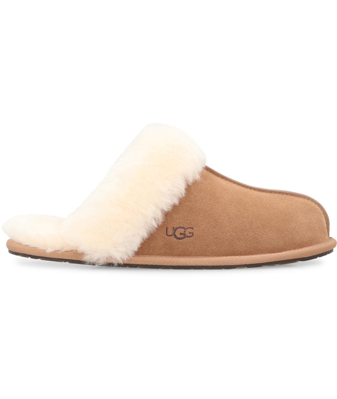 UGG AUSTRALIA Коричневые замшевые мюли, фото 2