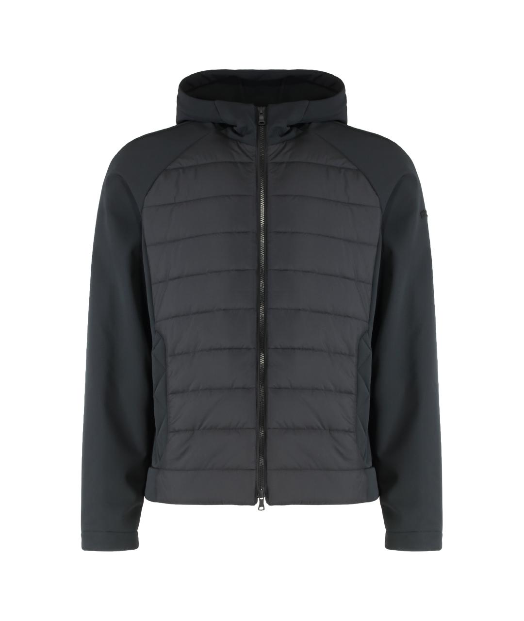 PAUL & SHARK Черная полиэстеровая куртка, фото 1