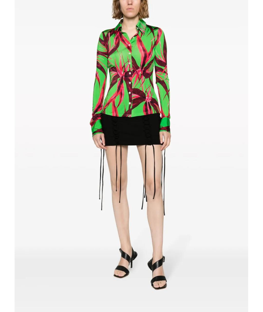 LOUISA BALLOU Мульти вискозная рубашка, фото 3