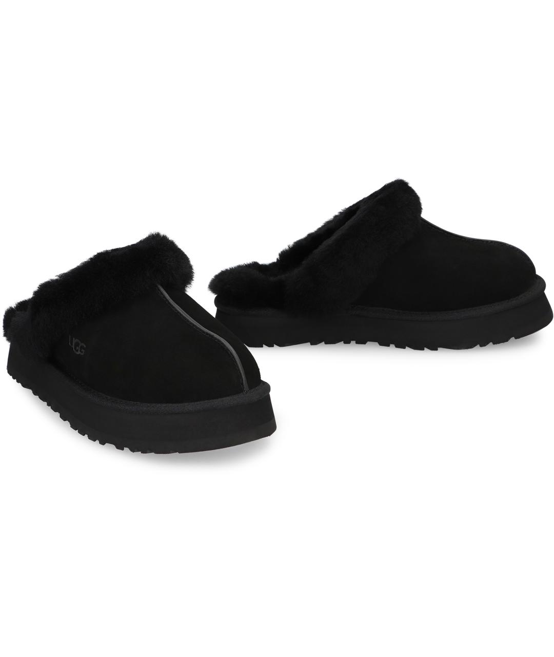 UGG AUSTRALIA Черные замшевые ботинки, фото 3
