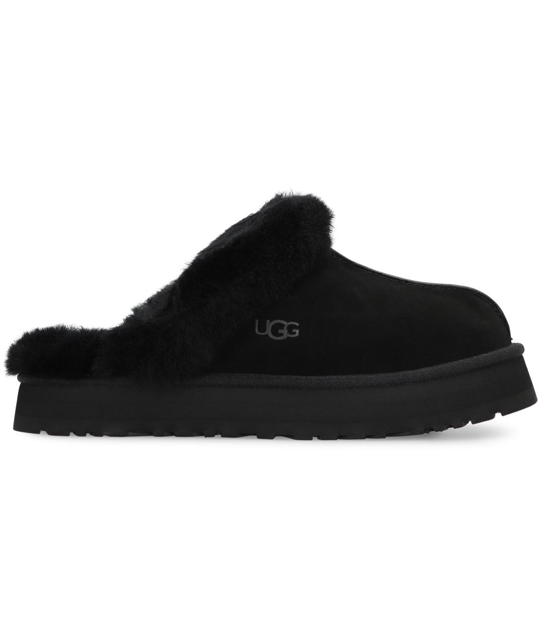 UGG AUSTRALIA Черные замшевые ботинки, фото 2