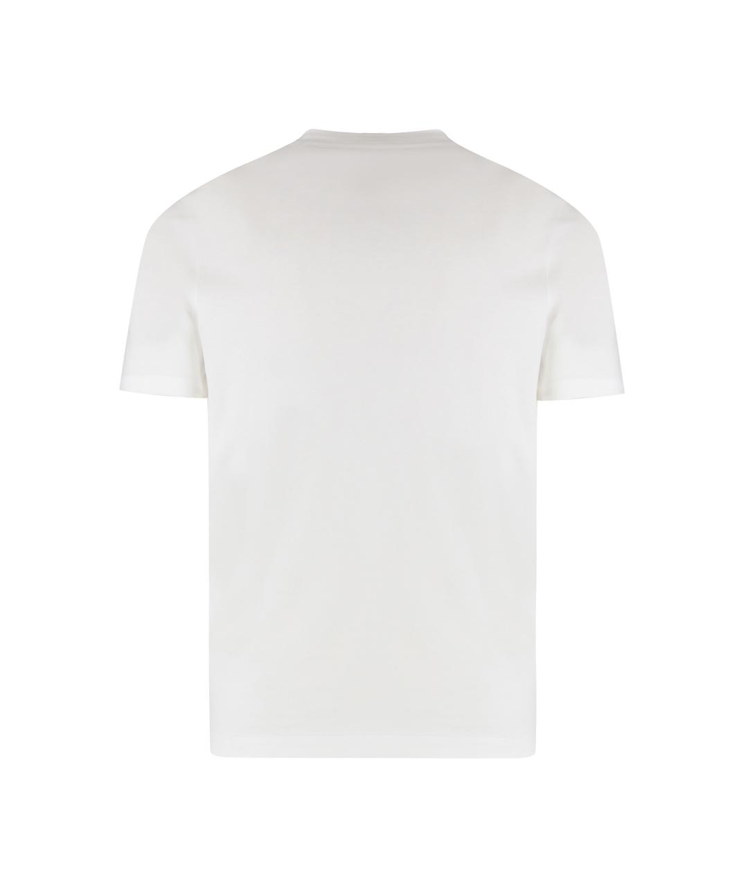 PAUL & SHARK Белая хлопковая футболка, фото 2