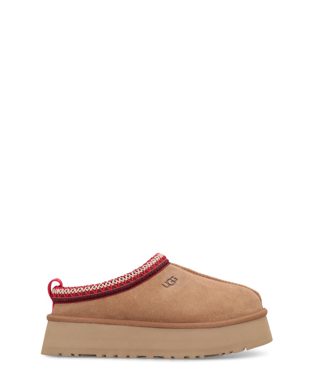 UGG AUSTRALIA Бежевые замшевые мюли, фото 1