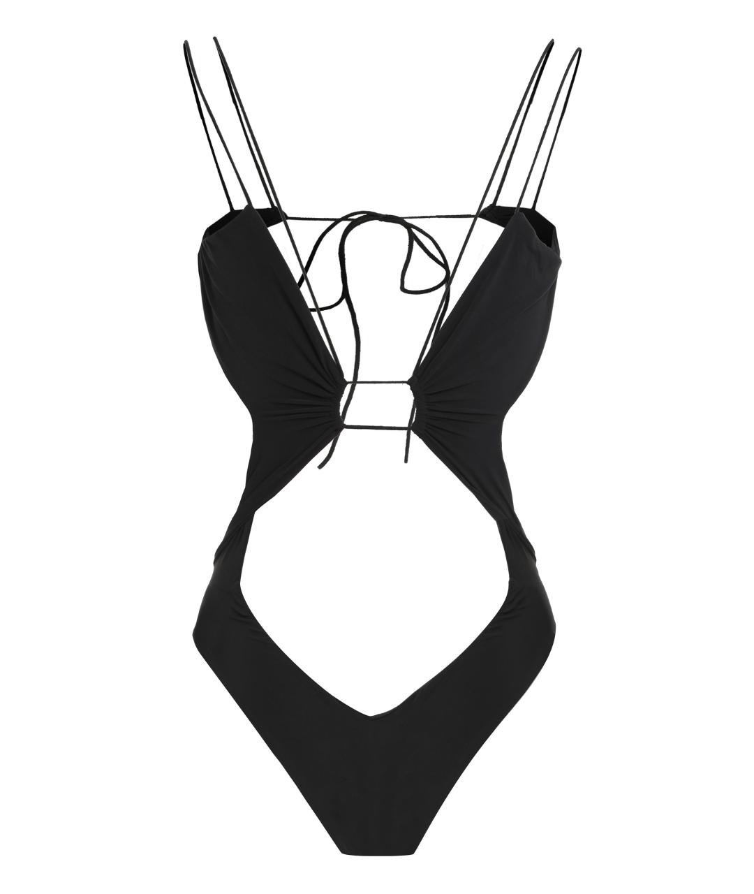 AMAZUIN Черный полиамидовый купальник, фото 1