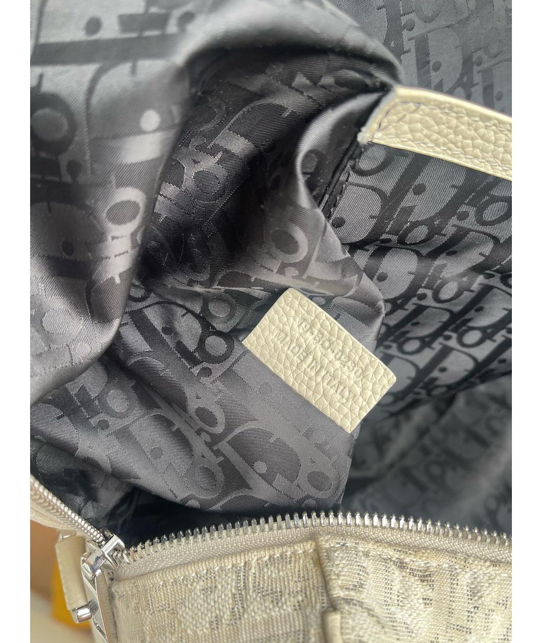 CHRISTIAN DIOR Бежевая дорожная/спортивная сумка, фото 5