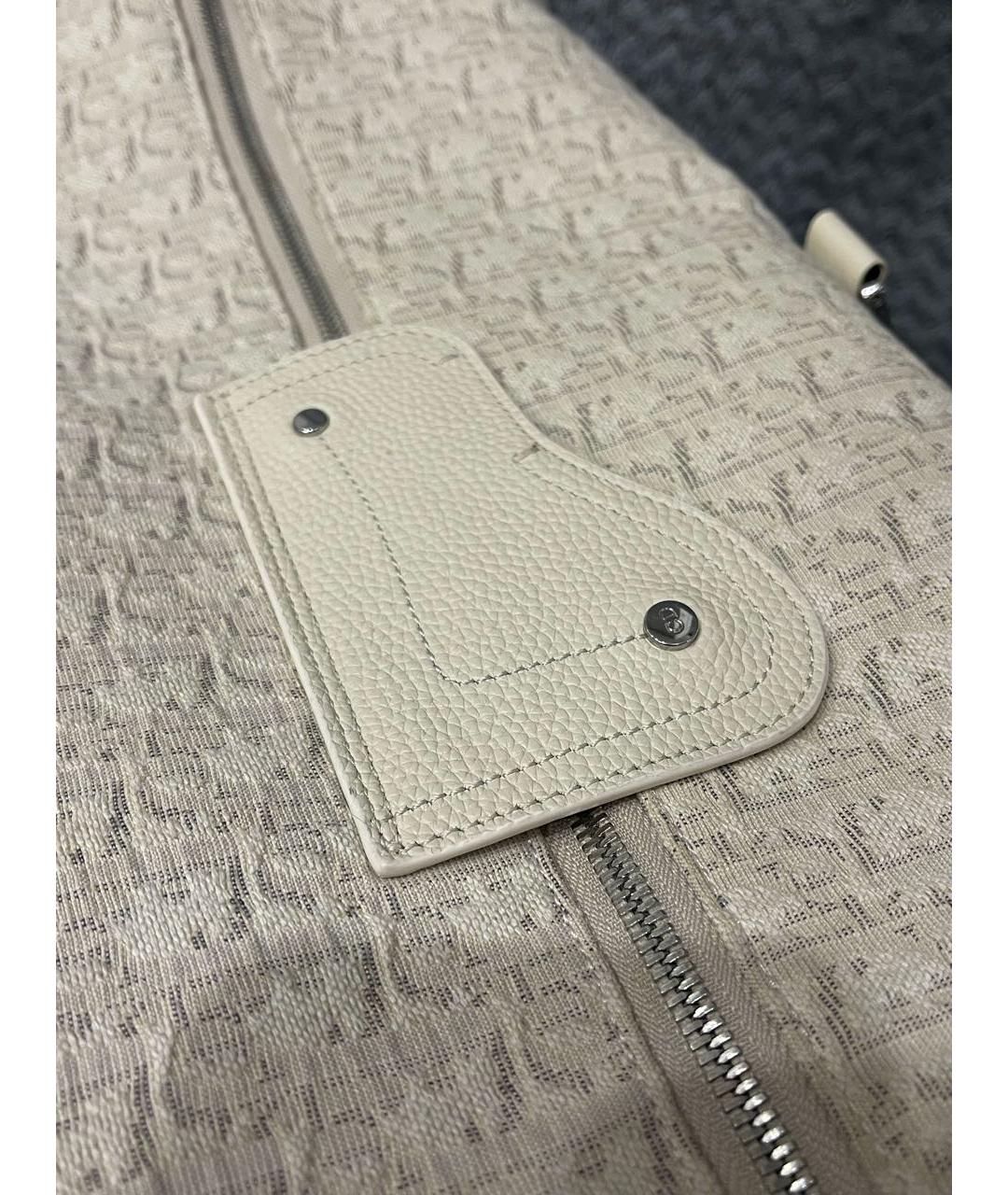 CHRISTIAN DIOR Бежевая дорожная/спортивная сумка, фото 6