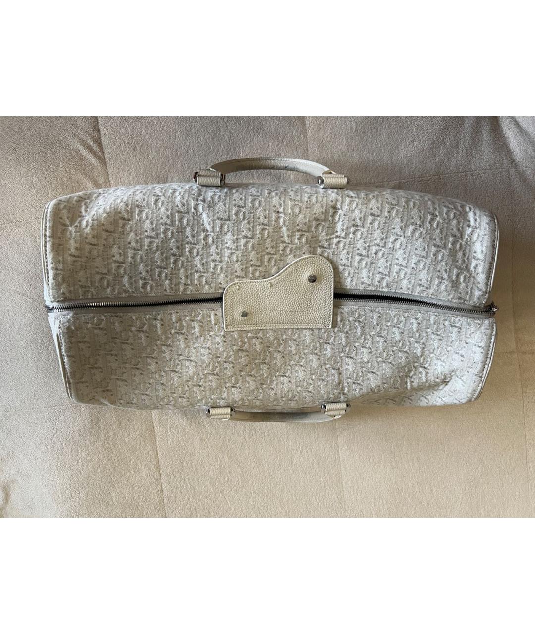 CHRISTIAN DIOR Бежевая дорожная/спортивная сумка, фото 3