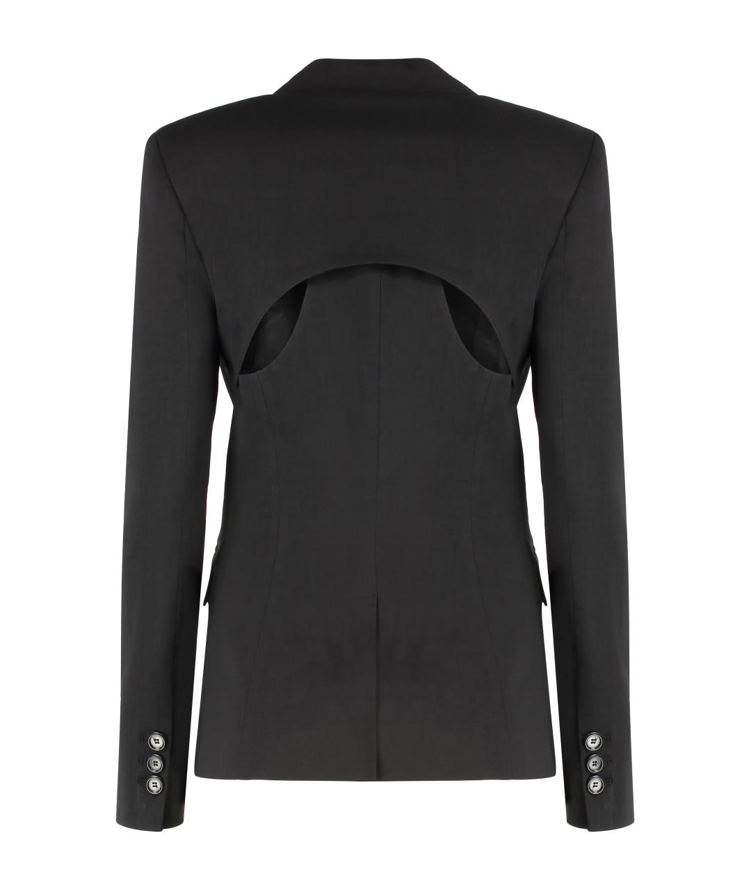 PINKO Черный льняной жакет/пиджак, фото 2