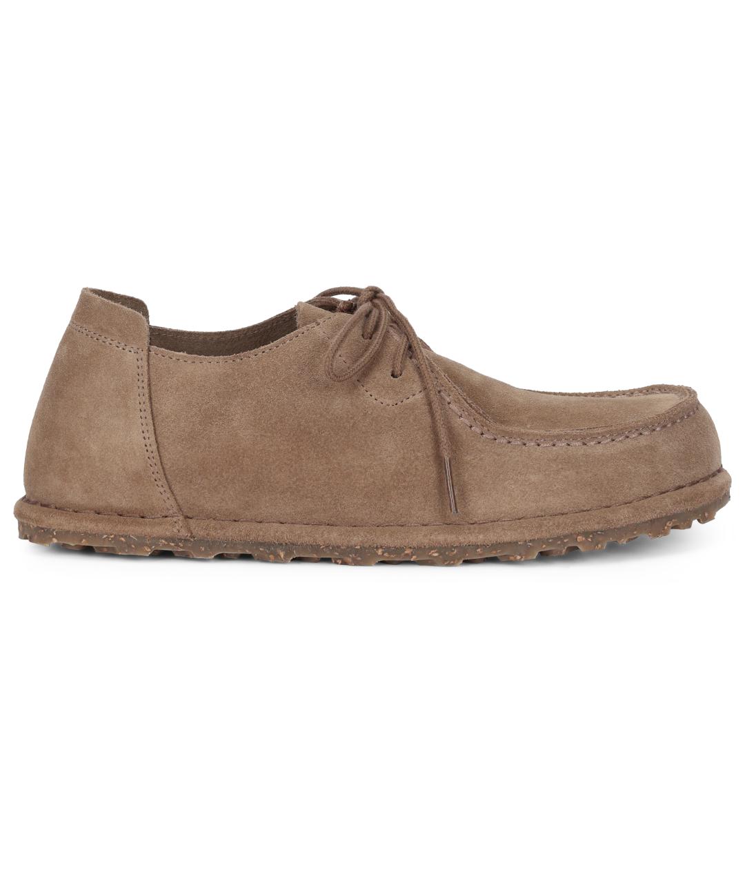 BIRKENSTOCK Коричневые замшевые брогги и оксфорды, фото 2