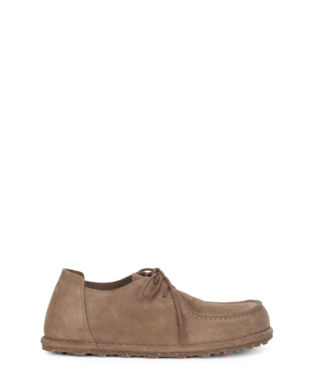 BIRKENSTOCK Коричневые замшевые брогги и оксфорды, фото 1