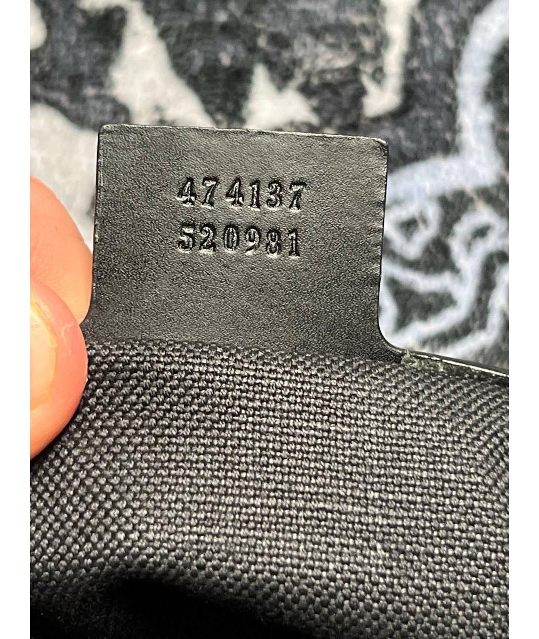 GUCCI Черная барсетка, фото 5