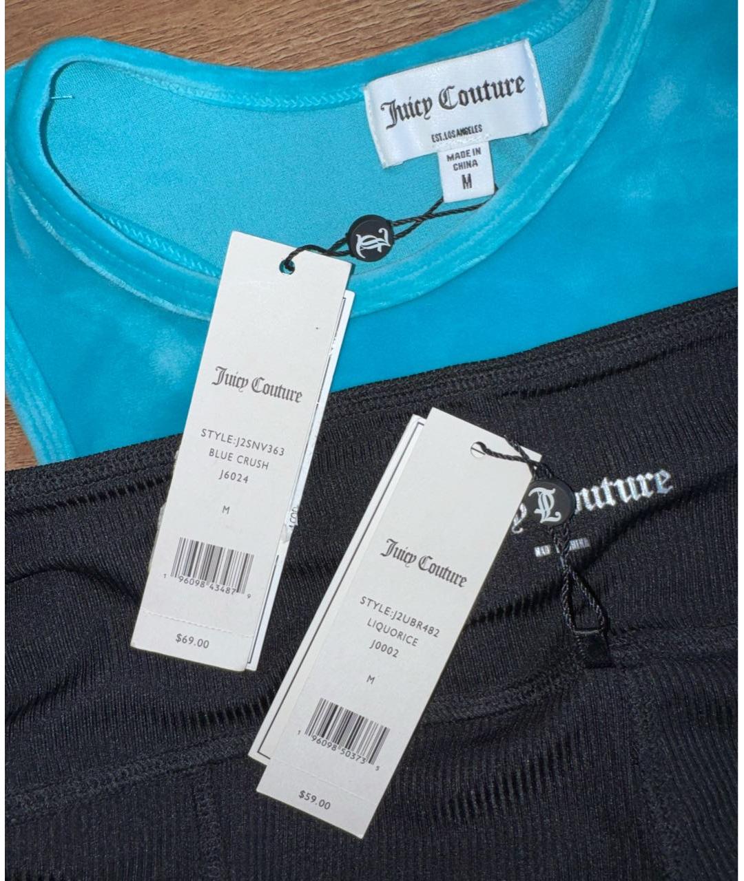 JUICY COUTURE Мульти хлопковые спортивные брюки и шорты, фото 5