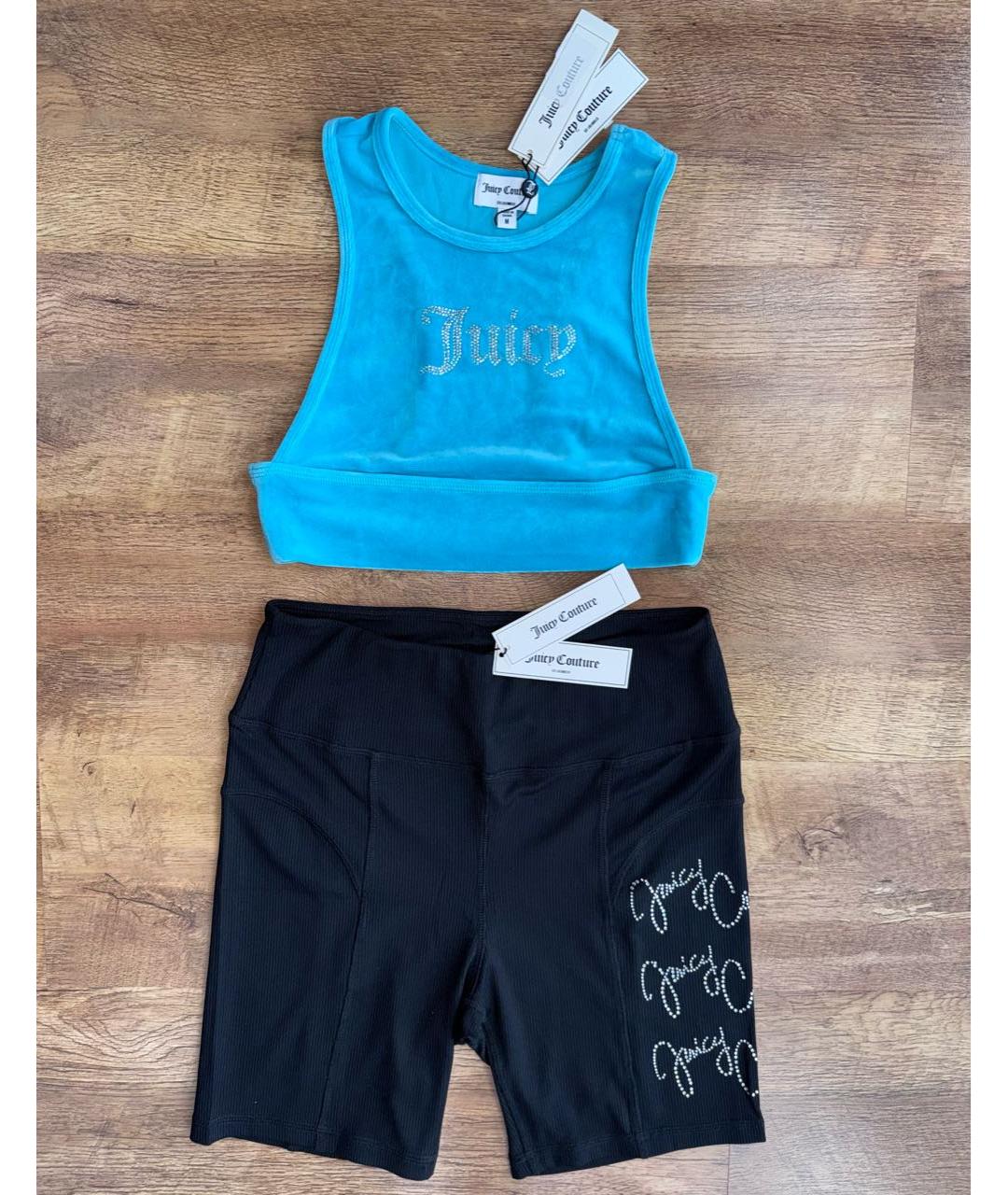 JUICY COUTURE Мульти хлопковые спортивные брюки и шорты, фото 9