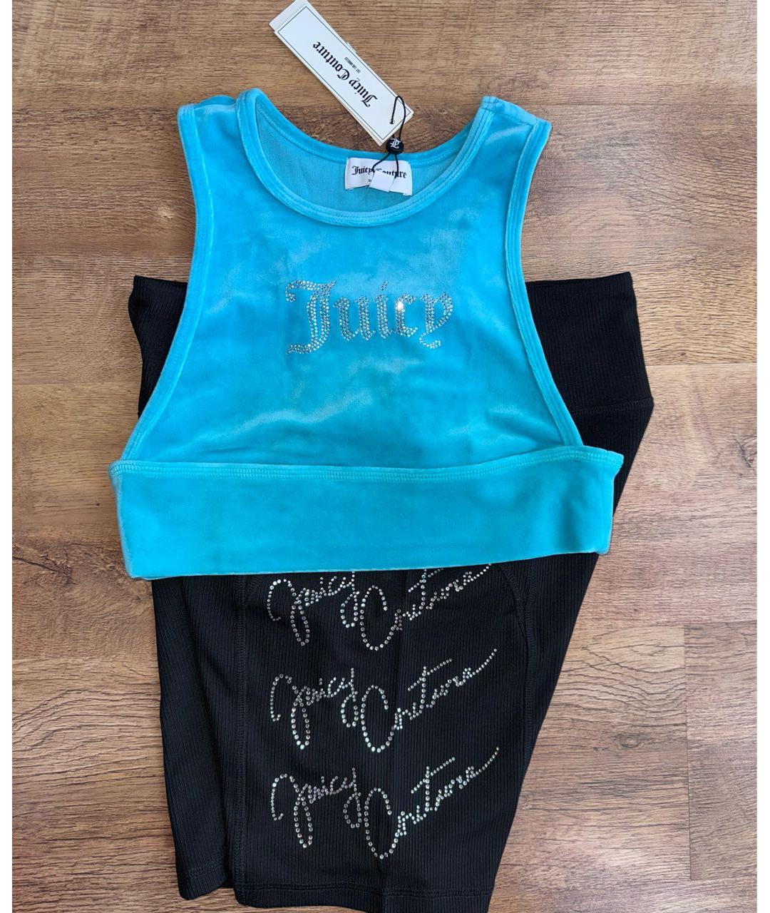 JUICY COUTURE Мульти хлопковые спортивные брюки и шорты, фото 3