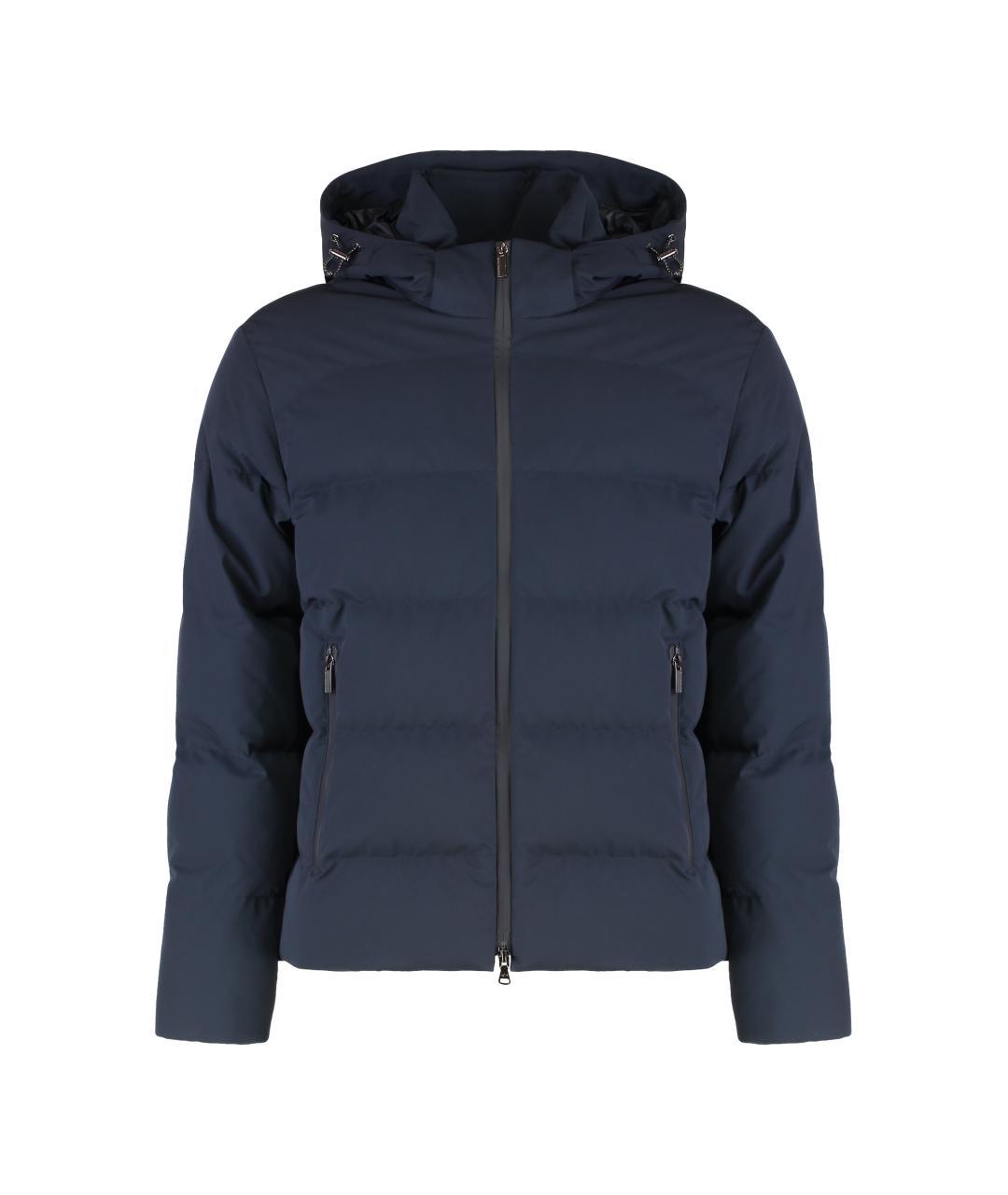 PAUL & SHARK Синий полиэстеровый пуховик, фото 3