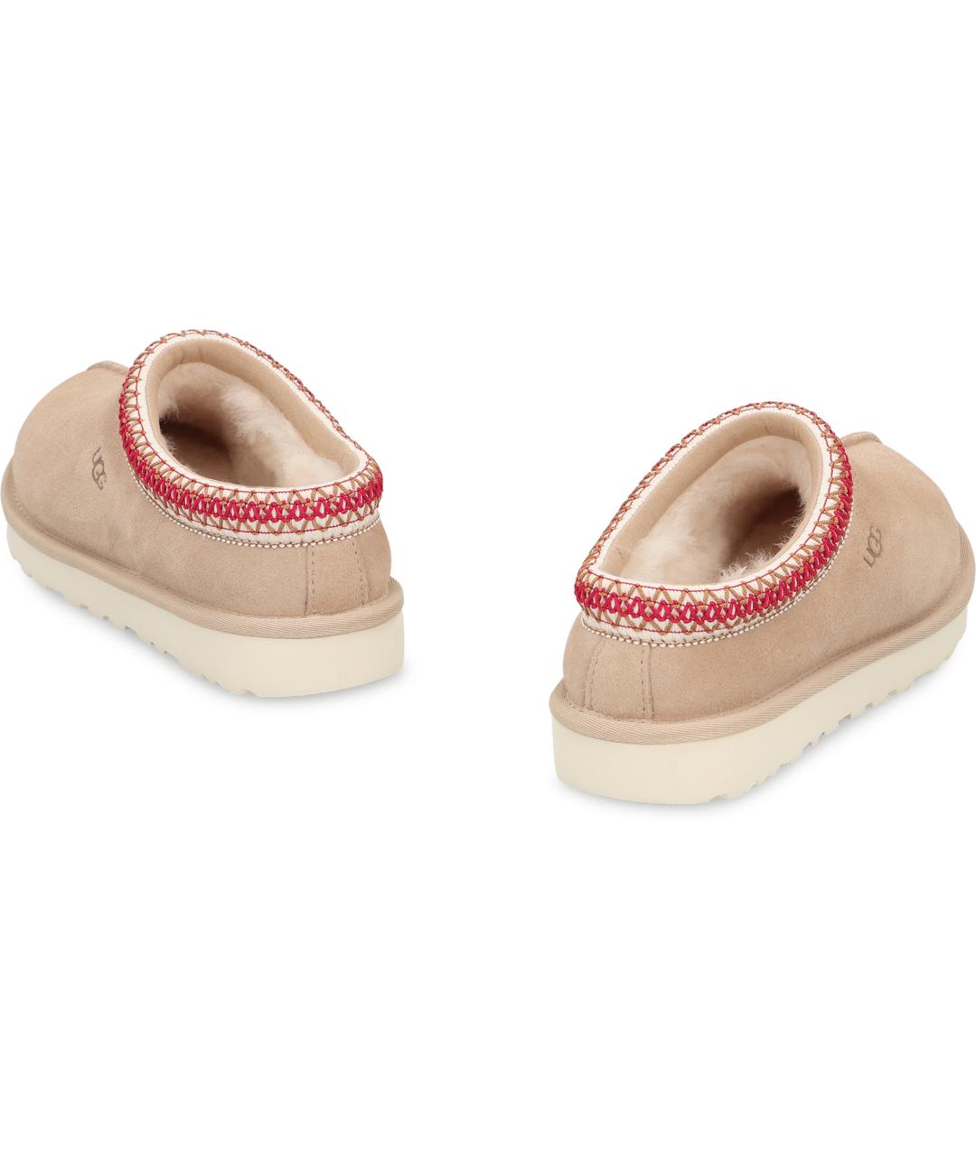 UGG AUSTRALIA Бежевые замшевые ботинки, фото 4
